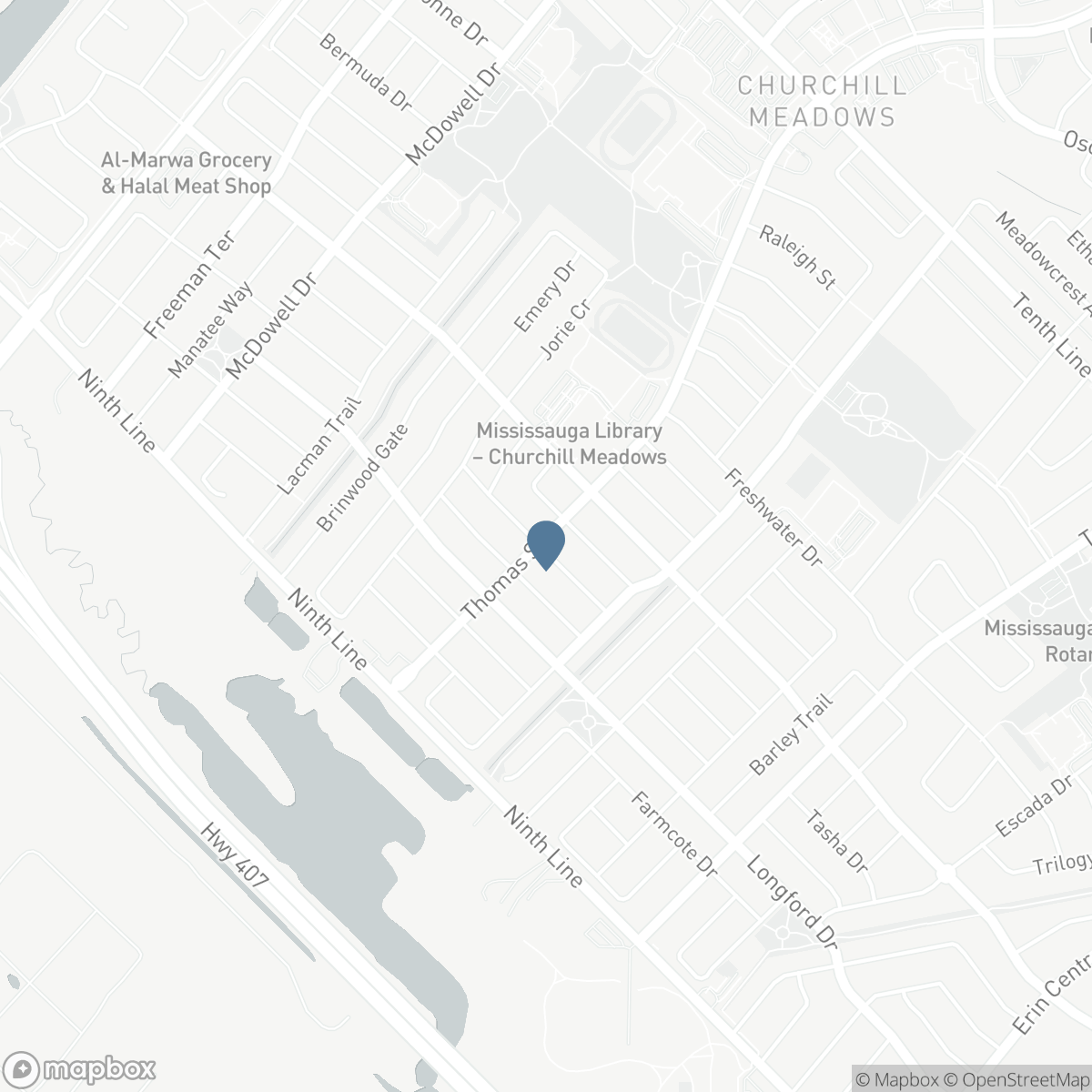 3866 THOMAS STREET, Mississauga, Ontario L5M 7B1